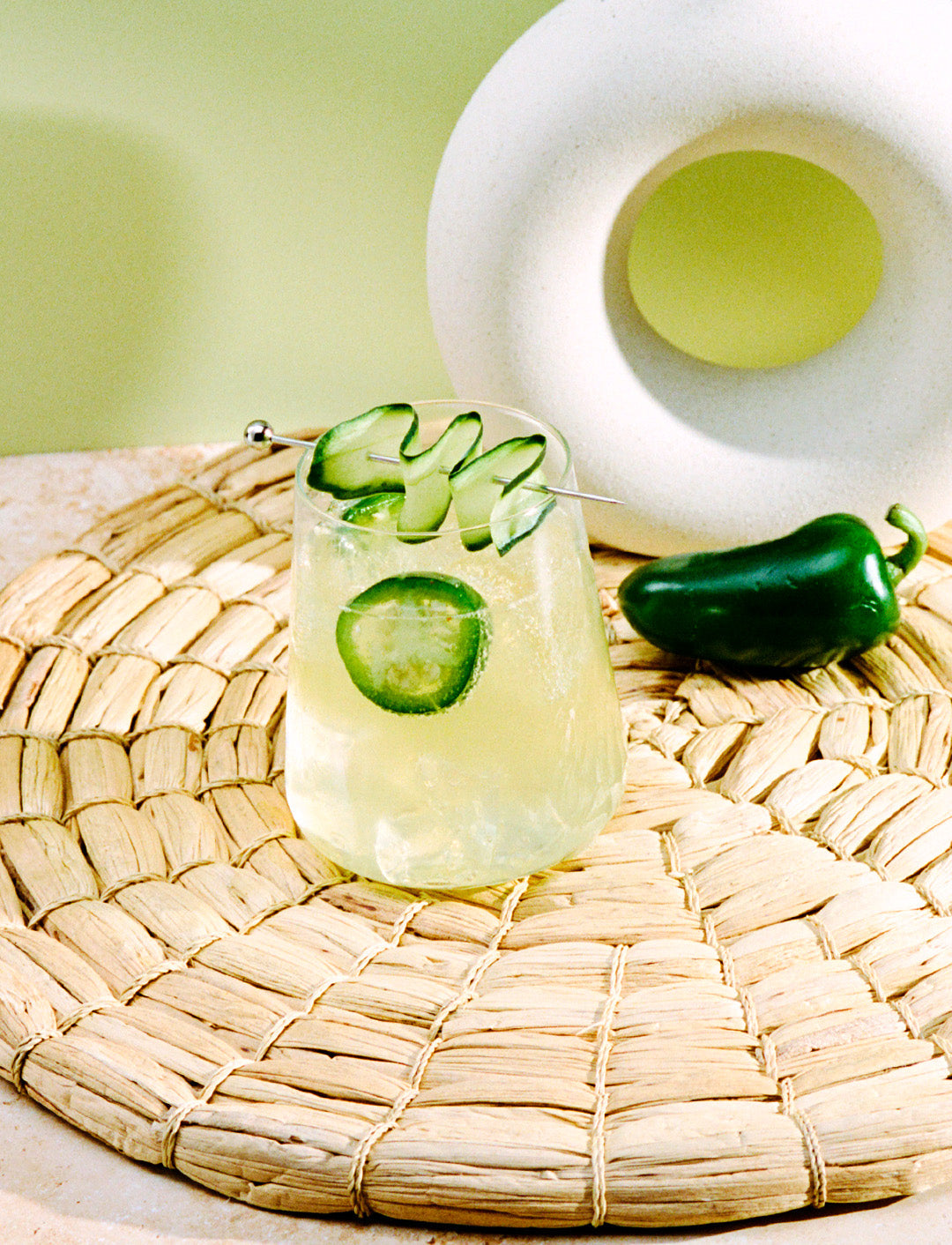 Spicy Cucumber Marg