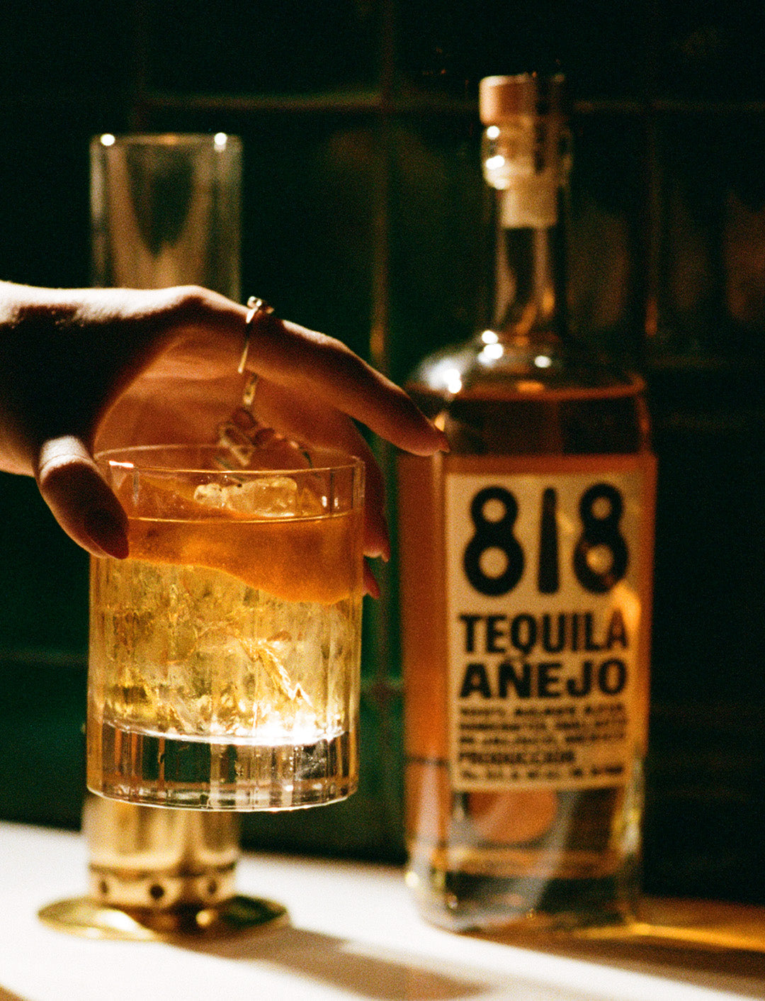818 Añejo old fashioned cocktail