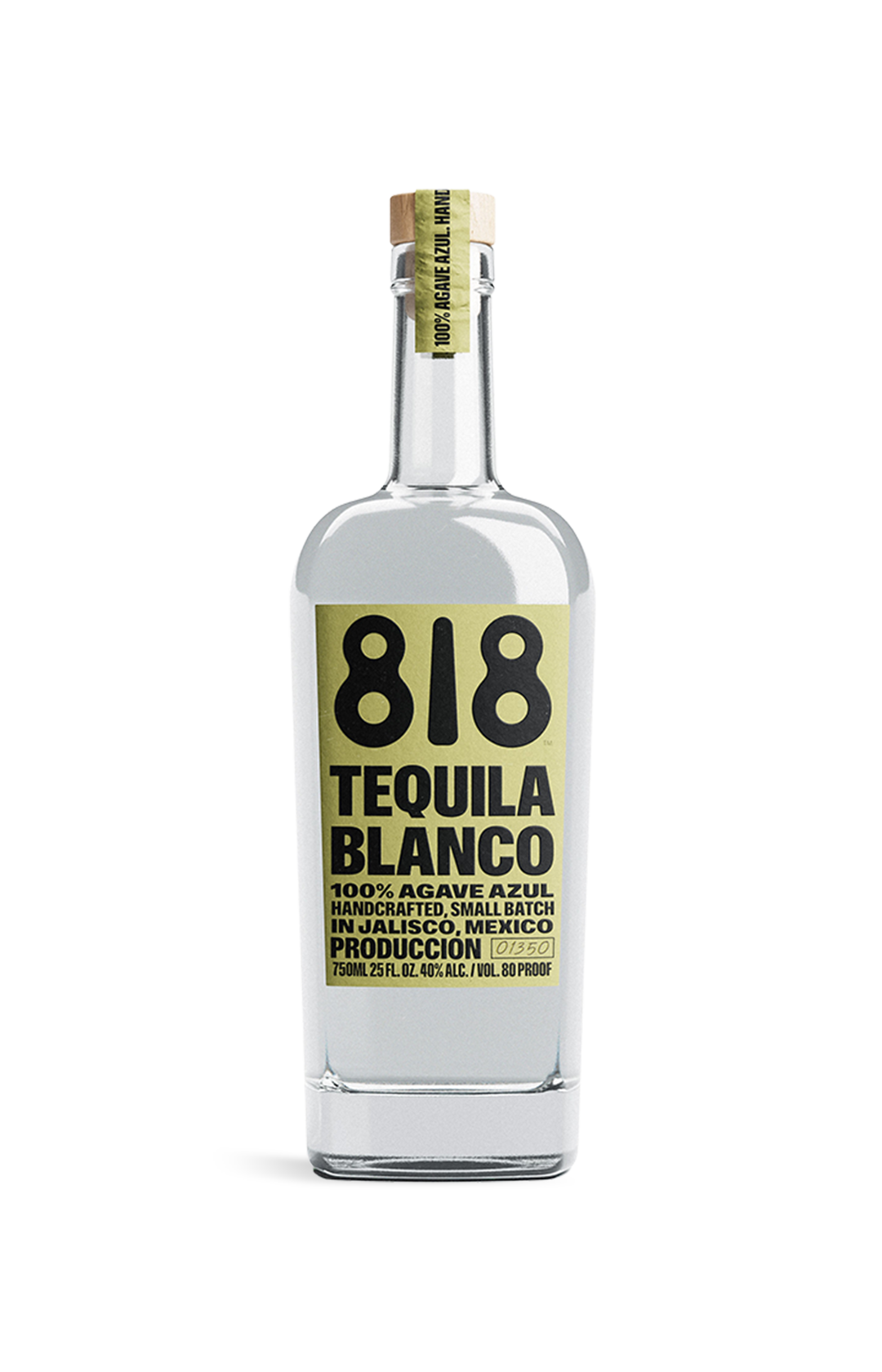 818 Tequila Blanco Bottle